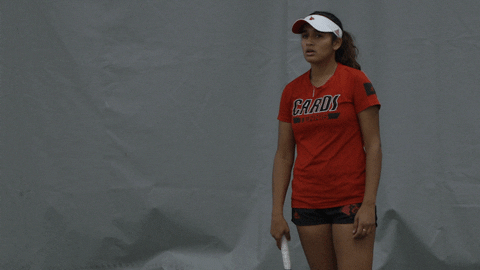 University Of Louisville Tennis GIF by Louisville Cardinals