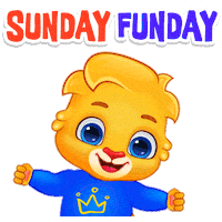 Happy Sunday Weekend Sticker by Lucas and Friends by RV AppStudios