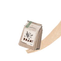 Coffee Beans Sticker by Summorie