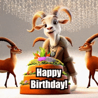 Happy Birthday Party GIF by Radiantelope