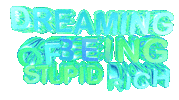 colors text Sticker by Matt Osio