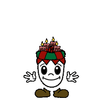 Happy Christmas Sticker by FrankenSein