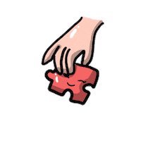 Puzzle Doodle Sticker
