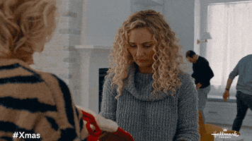 Clare Bowen Christmas GIF by Hallmark Channel