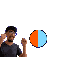 Block Breaker Fireball Sticker