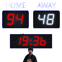 48 Away Sticker