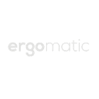 Ergomatic_pa design officespace ergonomics ergonomia Sticker