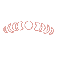 New Moon Crescent Sticker
