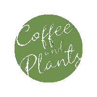 Plant Based Vegan Sticker by Coffee and Plants