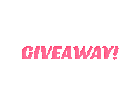 Giveaway Sticker by Ana Cheri