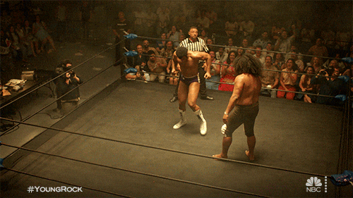 The Rock Punch GIF by NBC