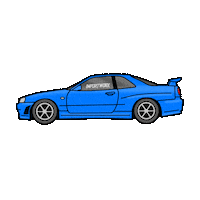 Initial D Cars Sticker by ImportWorx