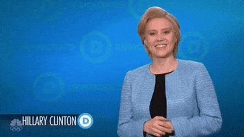Hillary Clinton Lol GIF by Saturday Night Live