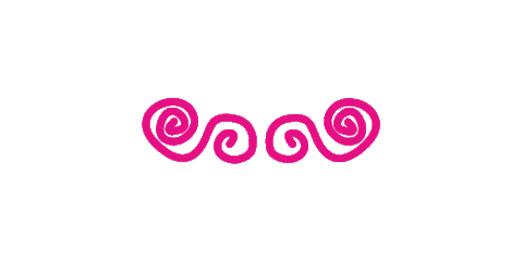 pink moustache Sticker by Ted Baker