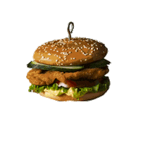 hungry chicken Sticker by Savvikos