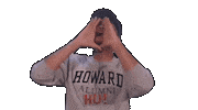 howard you know hu howarduniversity therealhu Sticker