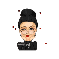 Blushing In Love Sticker
