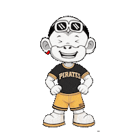 Pittsburgh Pirates Bucs Sticker by Zhot Shop