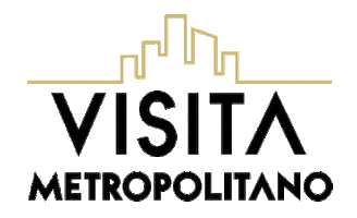 Visita Sticker by Metropolitano Núcleo de Arquitetura e Design