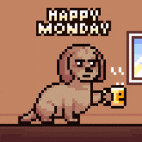 Dog Pixel GIF by Abstract HotDogs