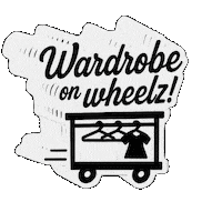 Foeicollective fashion wardrobe foei wheelz Sticker