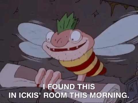 nickrewind giphydvr nicksplat aaahh real monsters giphyarm015 GIF