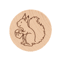 Sticker Squirrel Sticker by goki