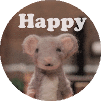Happy Stop Motion Sticker by Mouse