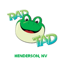 Pool Party Frog Sticker by City of Henderson