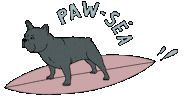 Dog Sticker by Paséa Hotel and Spa