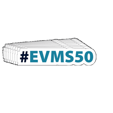 50Th Sticker by Eastern Virginia Medical School