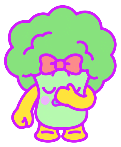 Mascot No Sticker by Christal Sih