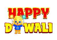 Festival Of Lights Diwali Sticker by Lucas and Friends by RV AppStudios