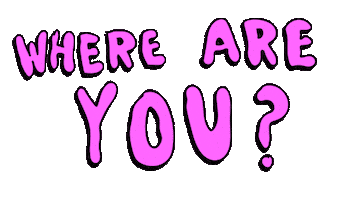 Where Are You Sticker by deladeso