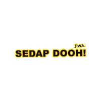 Jiwa Sedap Dooh Sticker by Jiwa Kopi