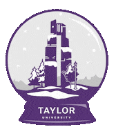 Christian College Christmas Sticker by Taylor University