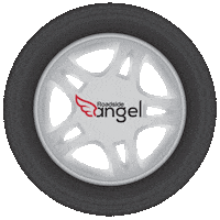 roadsideangel angel road side roadside Sticker