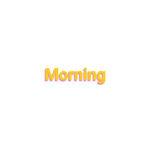 the_social_den giphyupload morning Sticker