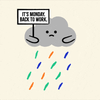 Monday Morning Work GIF by Jessica Lau