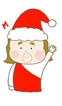 Christmas Jesus Sticker