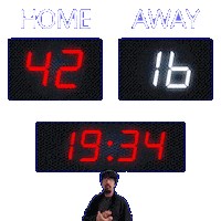 16 Away Sticker