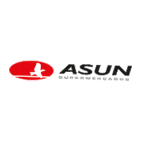 asunsupermercadosonline logo supermercado supermercados adesivo Sticker