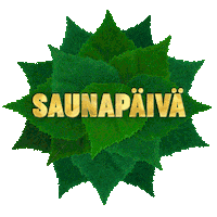 Summer Leaf Sticker by Saunapaiva