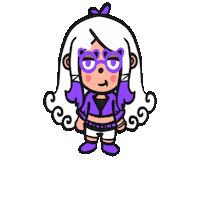 Happy Girl Sticker