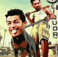 Ronaldo Cry Pendu GIF