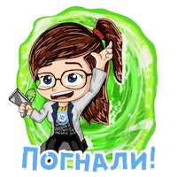 Girl Chibi Sticker by Mendelevium