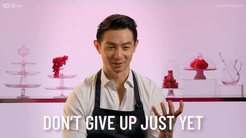 Australia Dont Give Up GIF by MasterChefAU