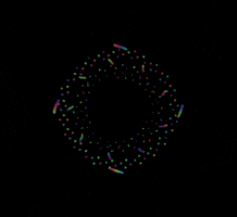 3D Flower GIF by Quasi Crystals