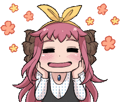 Happy Blush Sticker by Jin