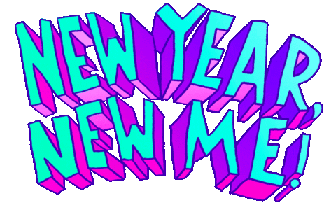 New Year Goals Sticker by megan lockhart